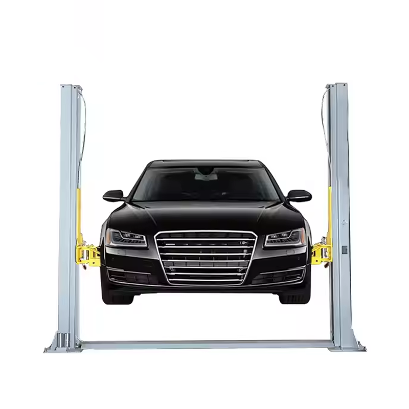 Powerful and Safe TWO Post Car Lift with Dual Hydraulic Chain-over Cylinders (3)