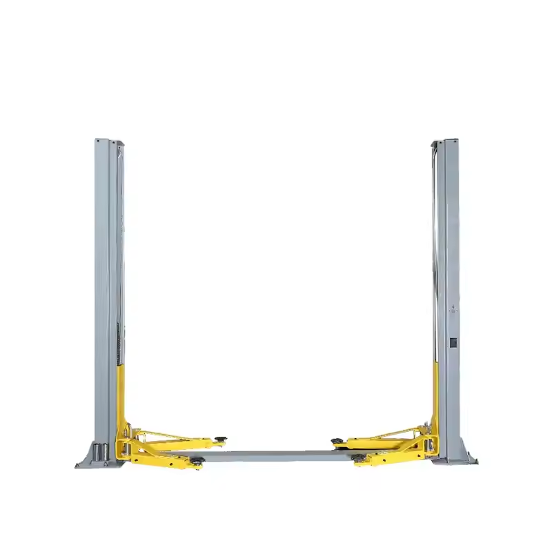 Powerful and Safe TWO Post Car Lift with Dual Hydraulic Chain-over Cylinders (5).png