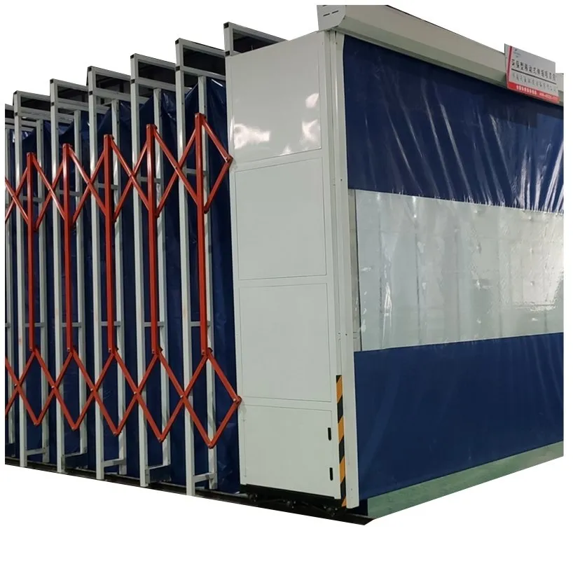 Space-Saving Retractable Paint Booth for Automotive and Industrial Use-1 (3)