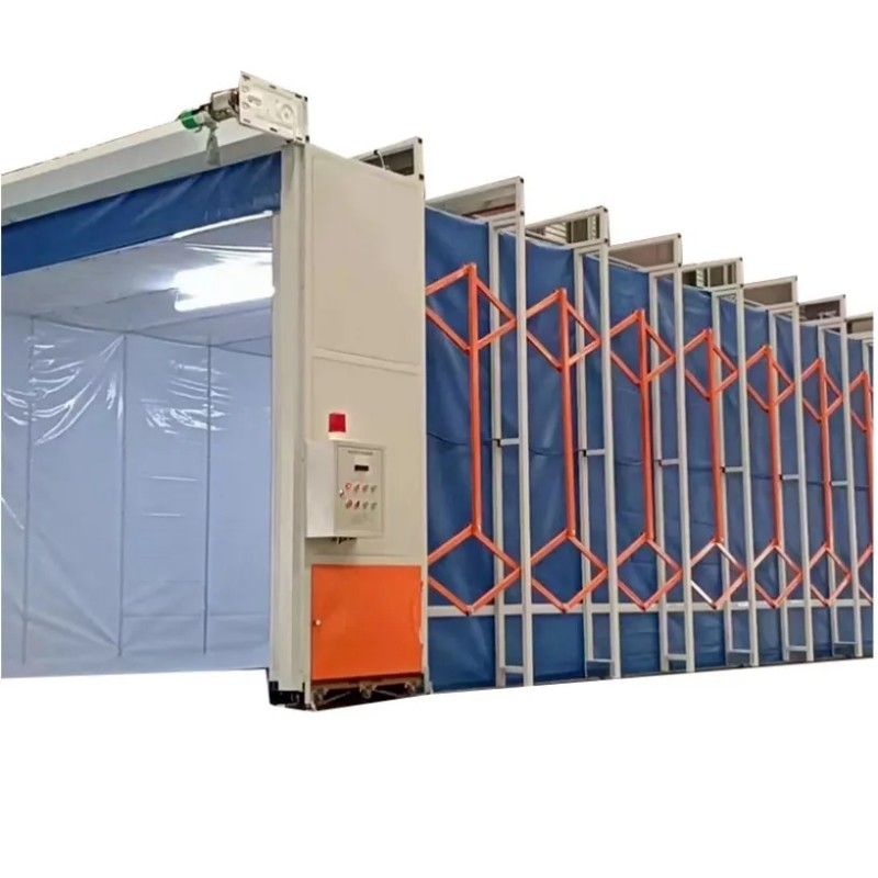 Space-Saving Retractable Paint Booth for Automotive and Industrial Use (2).jpg