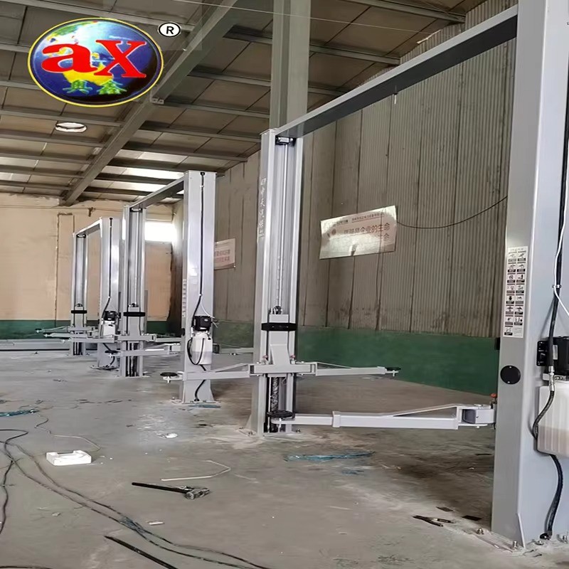 TWO Post Car Lift Asymmetrical Clear Floor Powerful Lifting Solution for Auto Repair Shops-1 (1)