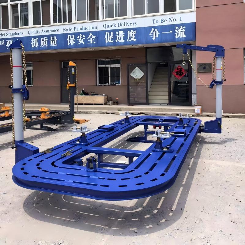 Auto Body Frame Machine 100KN Precision System