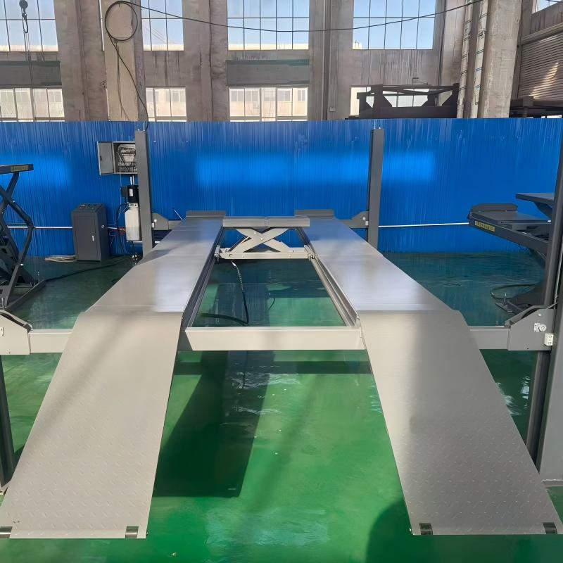 Maximizing Workshop Space and Service Efficiency with a 5000kg Four-Post Vehicle Lift