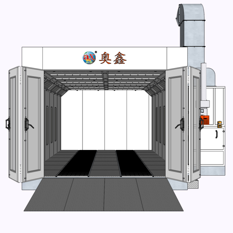 Australia Standard Spray Paint Booth with Gas Heating for Professional Auto Refinishing