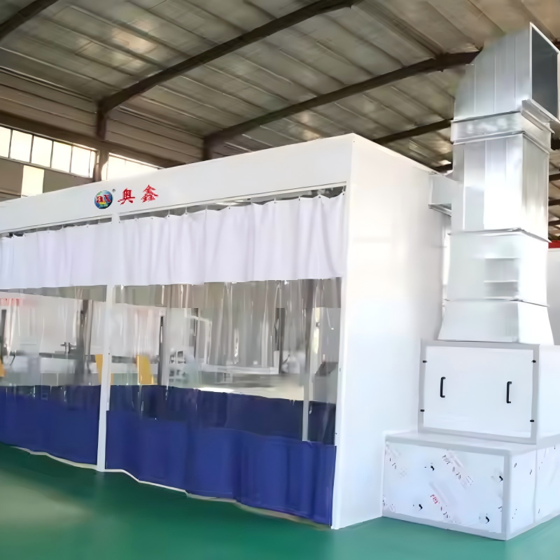 Professional Sanding Room for Automotive Dust Extraction and Surface Preparation