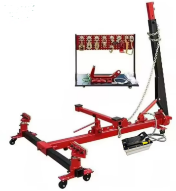 Complete Automotive Workshop Solution with Spray Booth, Scissor Lift & Frame Repair Equipment