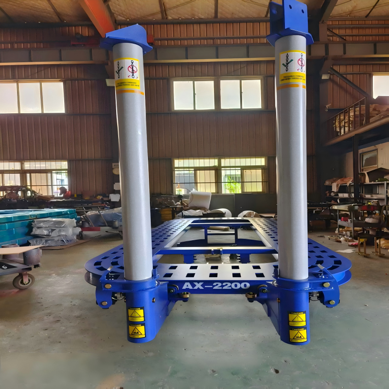 How a 5600mm Auto Body Frame Machine Improved Heavy Vehicle Collision Repair in Kazakhstan