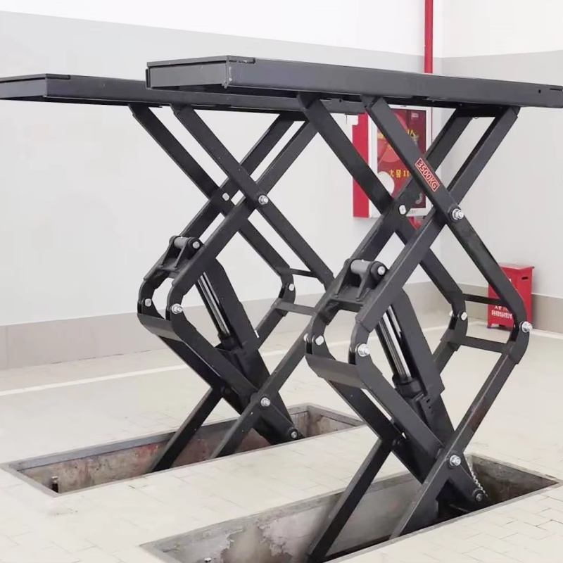 Underground Scissor Lift with 3500KG Capacity Helps Workshops Maximize Space and Efficiency
