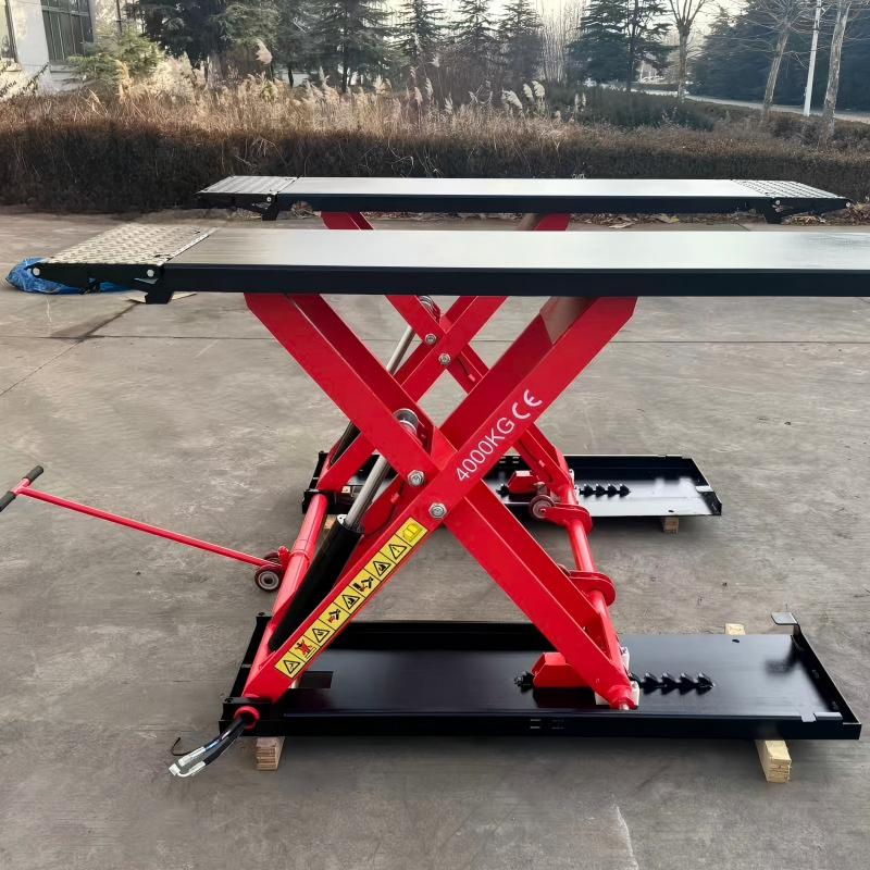 How a 4,000kg Mid Rise Scissor Lift Helps Auto Repair Shops Save Space and Increase Productivity