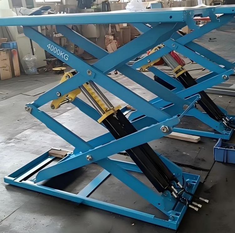 Why Choose a 4000kg Ultra Thin Scissor Car Lift for Workshops?