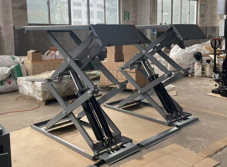 Can a 4000kg Ultra-Thin Scissor Lift Save Workshop Space?