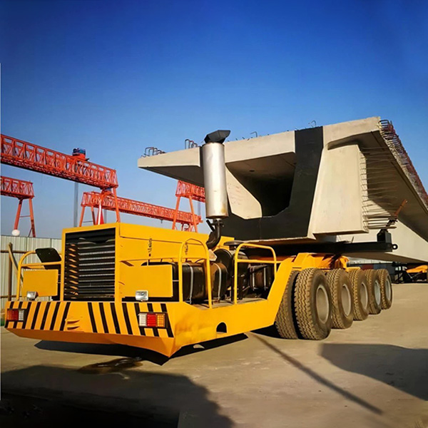 Carro pianale per trasporto travi di alta qualità