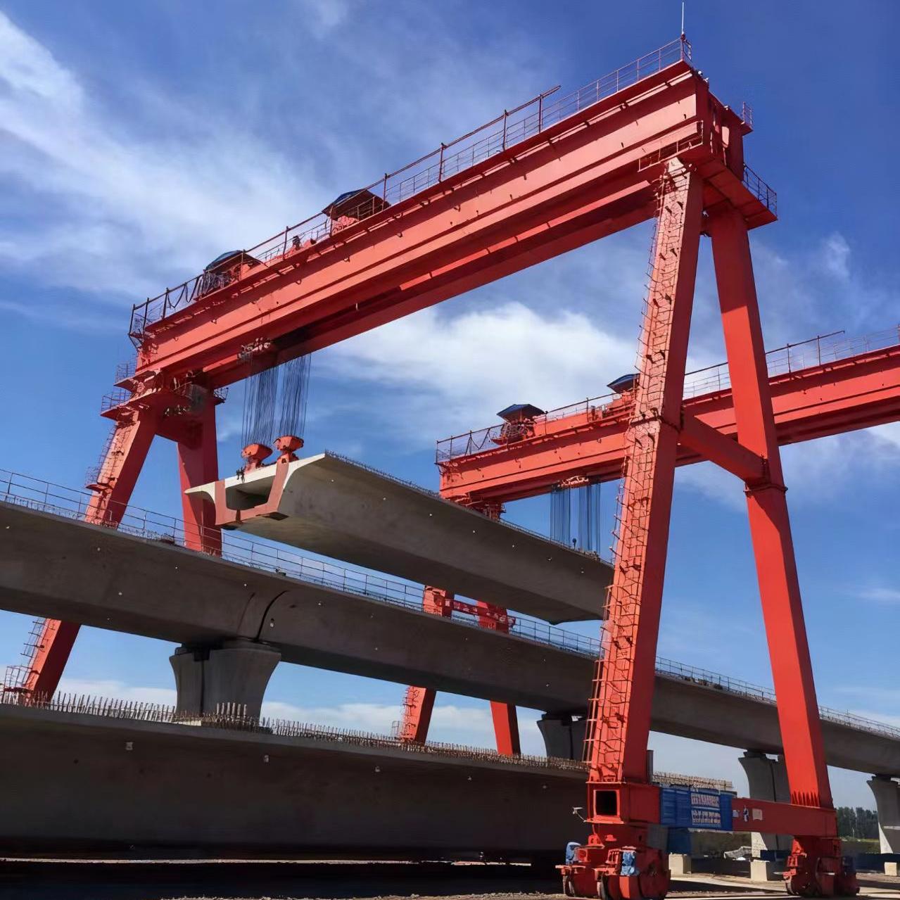 Macchina di sollevamento per cantieri di travi prefabbricate