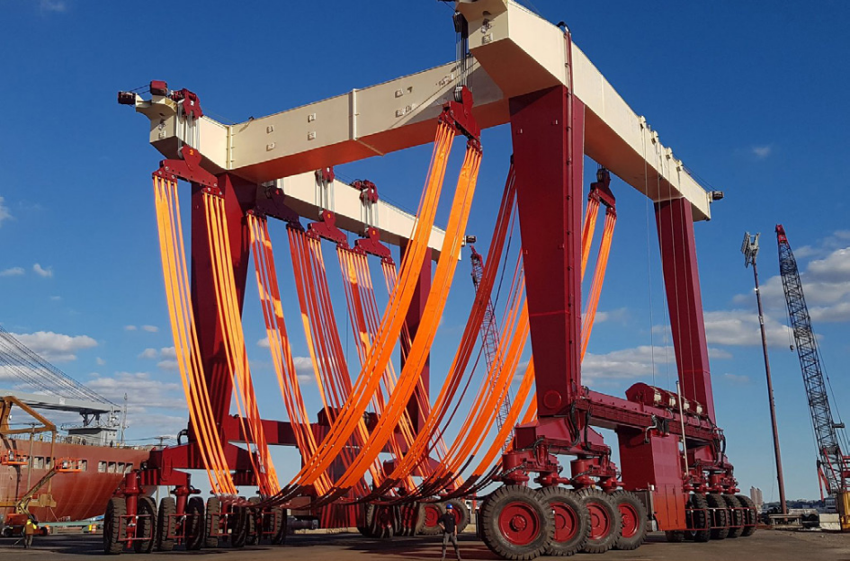 Tire-Type Marine Crane