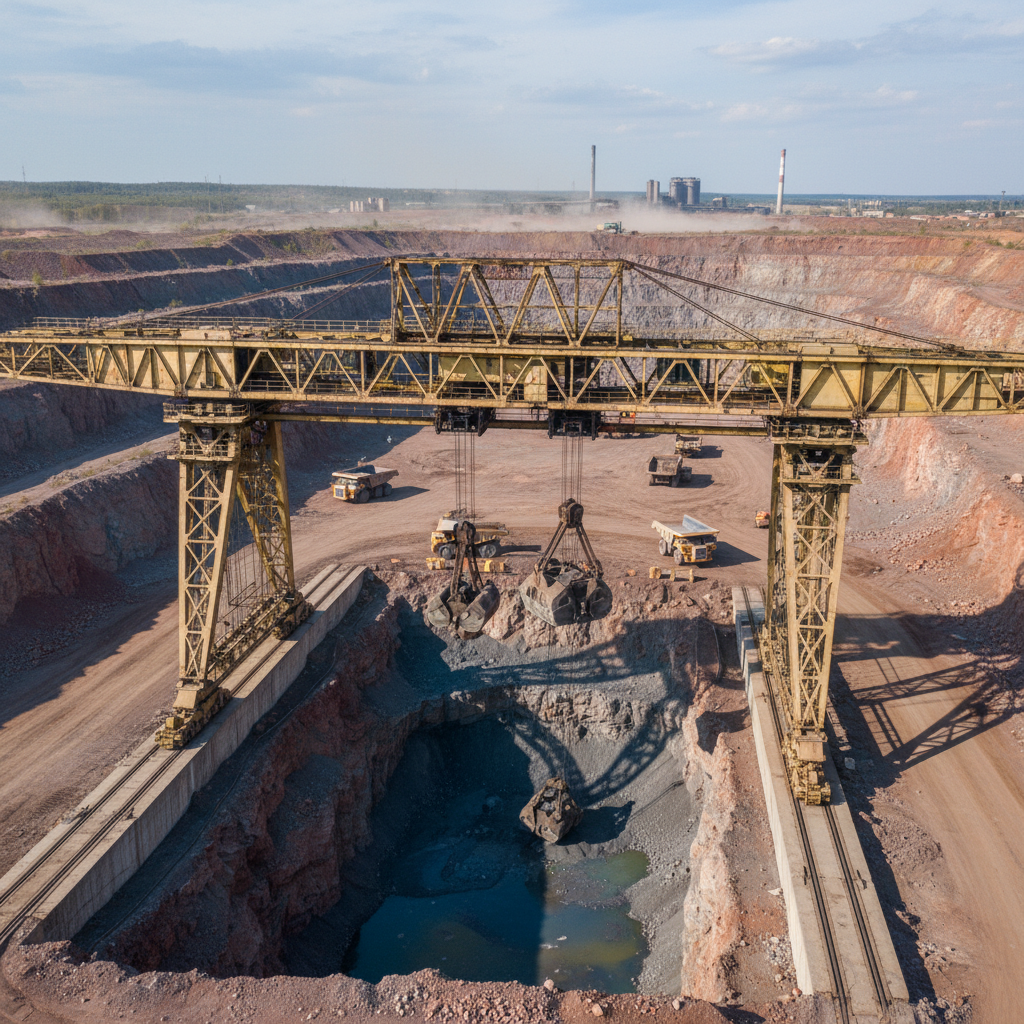 Overhead Travelling Crane For Mining And Quarry Operations