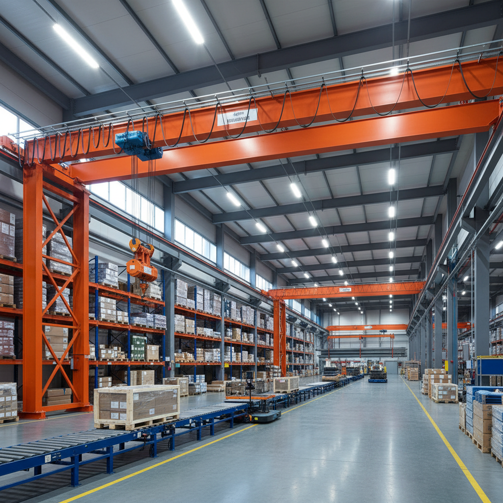 Electric Hoist Crane For Warehouse And Logistics Center Lifting