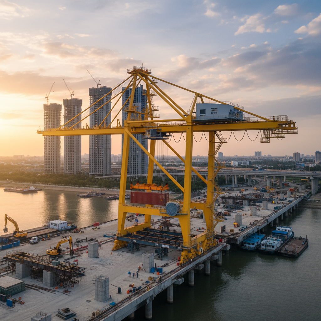 Container Gantry Crane For Construction And Infrastructure Projects