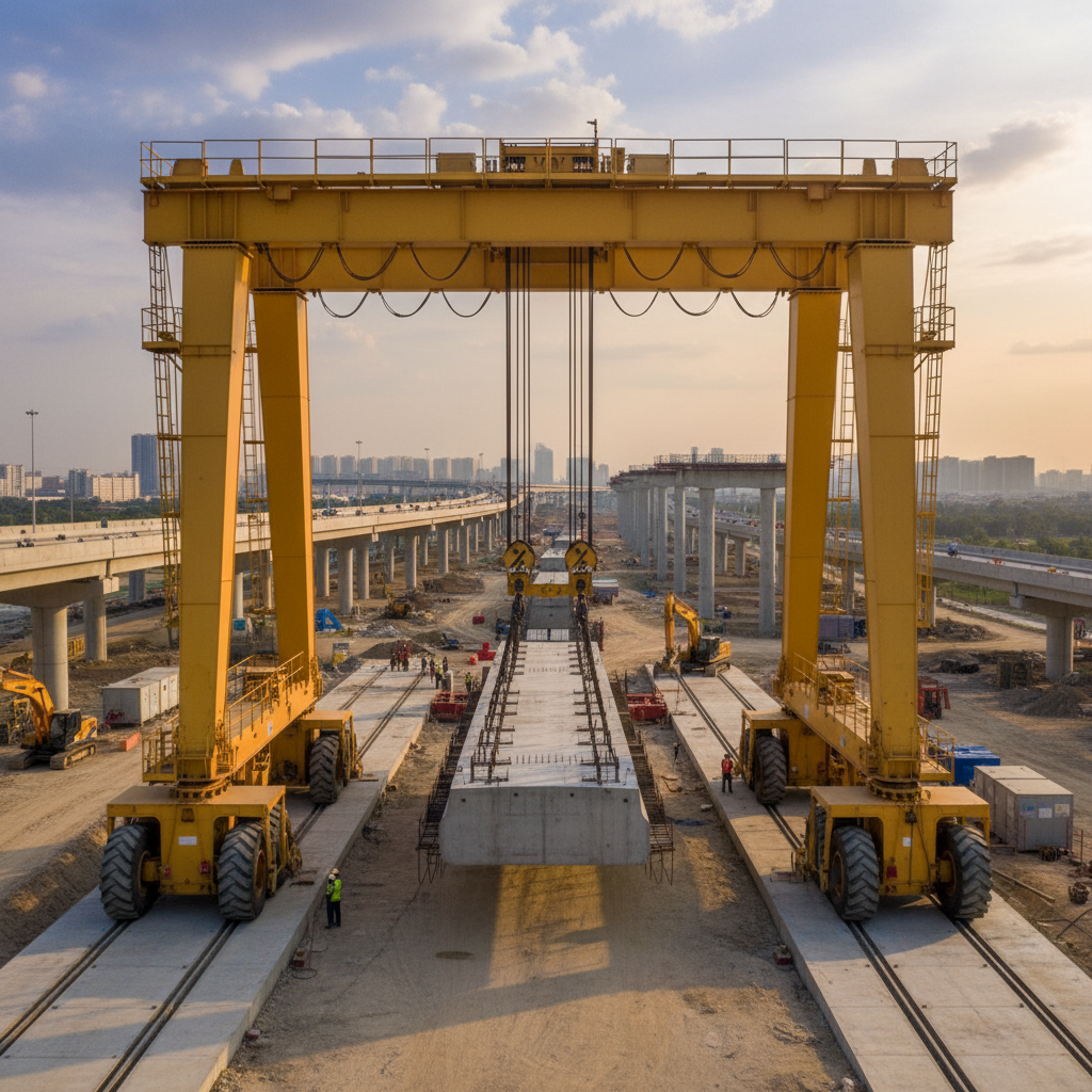 Rubber Tyred Gantry Crane For Construction And Infrastructure Projects