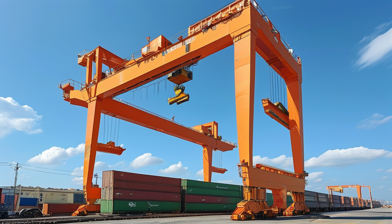 Heavy Duty Gantry Crane For Oversized And Abnormal Load Transport
