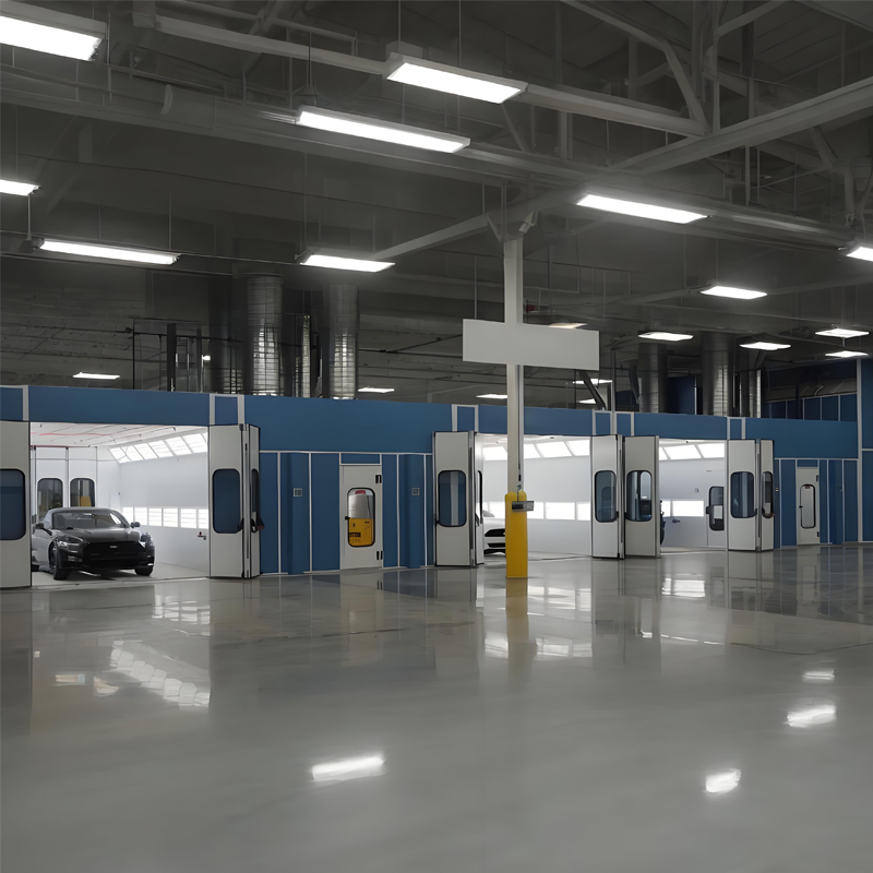 High-Performance Car Spray Booth (2)