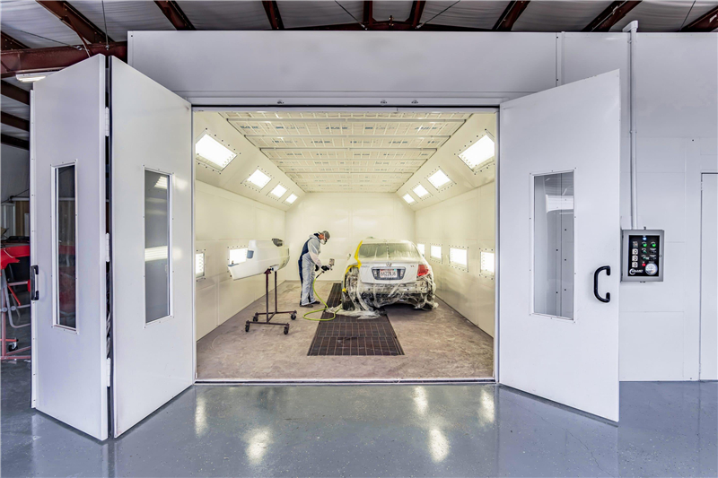 High-Performance Industrial Spray Booth (7)