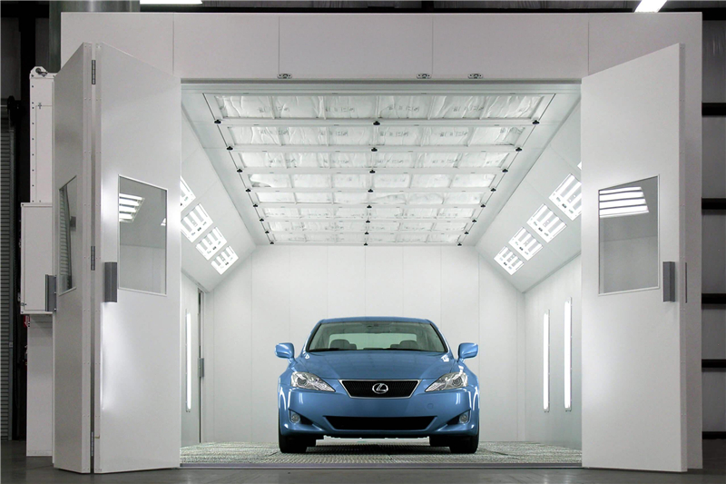 High-Performance Industrial Spray Booth (8)