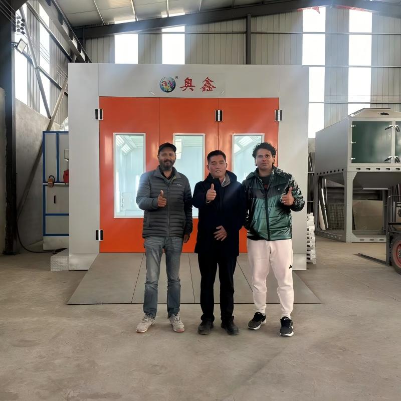 Покрасочная камера, соответствующая стандартам электробезопасности AU/NZ