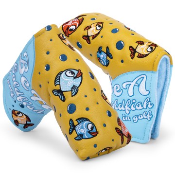 Goldfish Embroidery Golf Blade Putter Cover