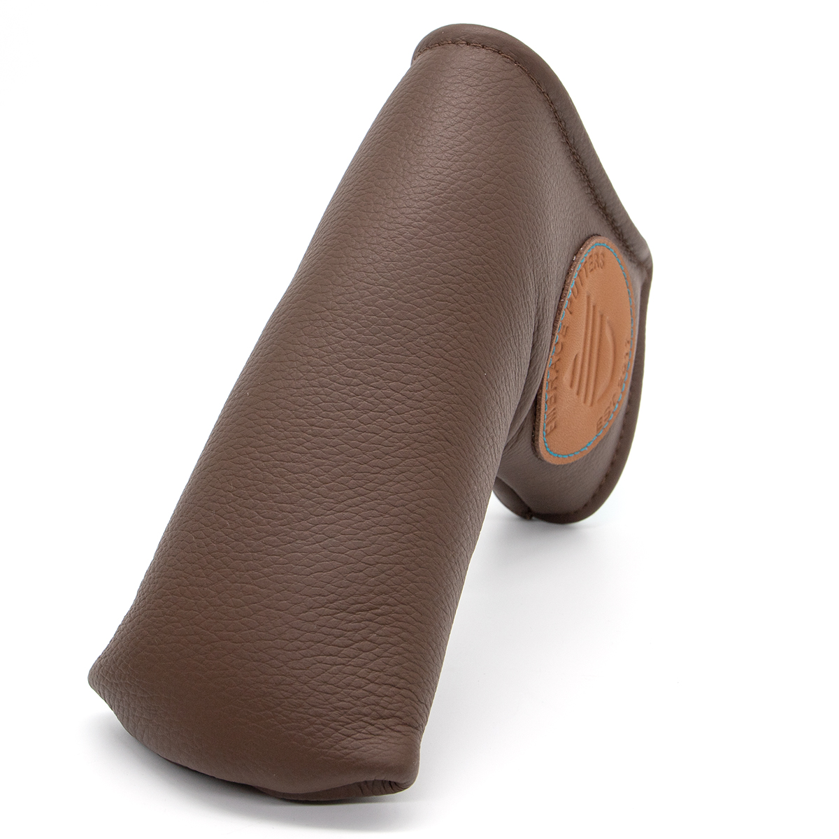 Genuine Leather Golf Blade Putter Head Cover Magnetic Closure