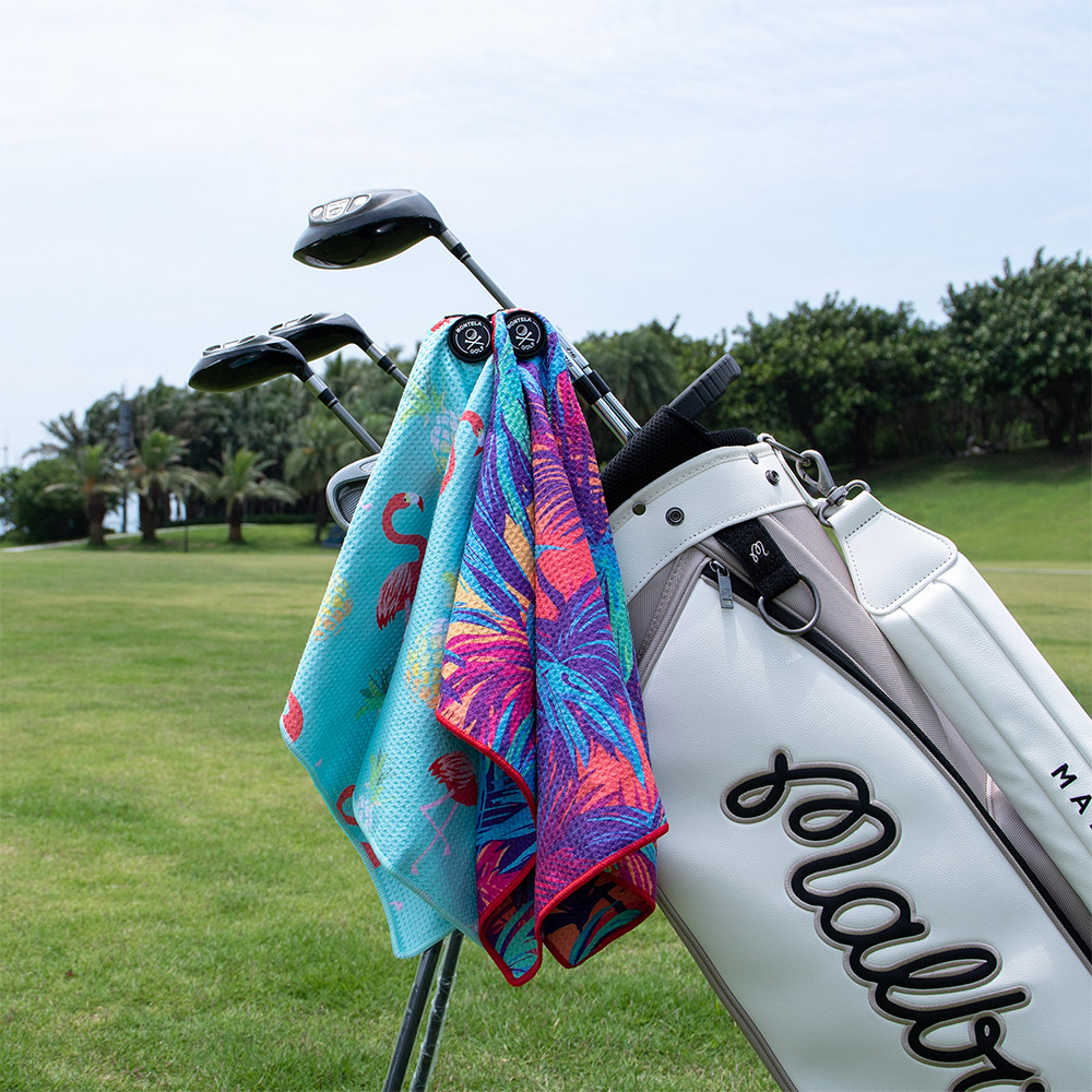 Toalha de golfe — Uso aplicável: taco de golfe, bola de golfe, outros acessórios de golfe, mão