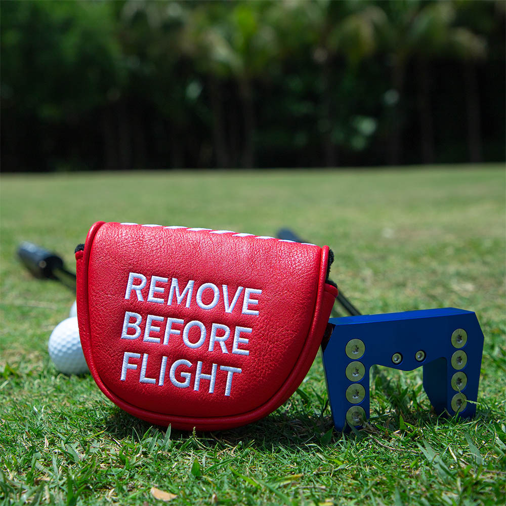 Capa para Putter Mallet — Compatível com os modelos: Half-Round, Fang/Winged, Spider-type, Mid/Oversize (OZ1, DF3)