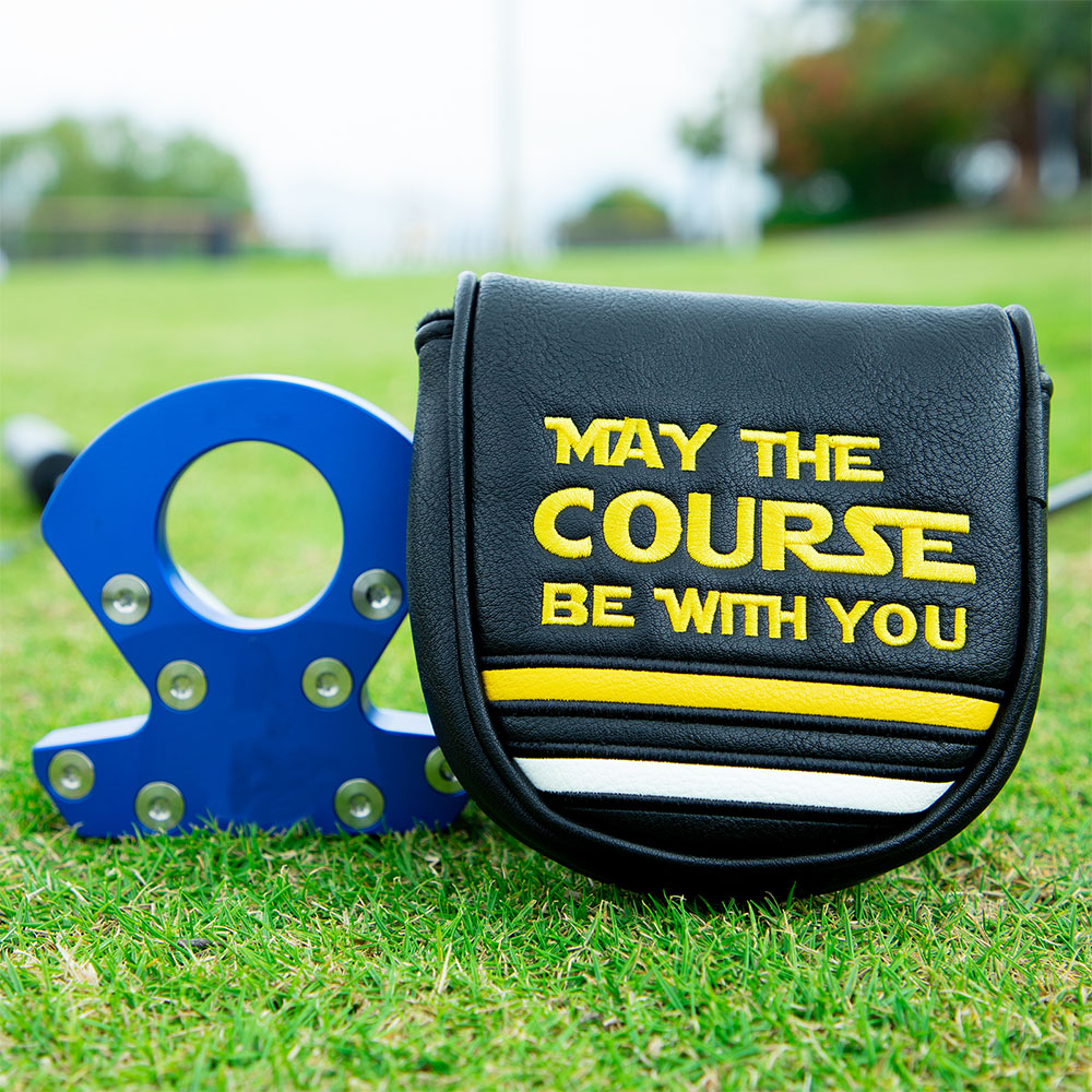 Capa para Putter Mallet — Compatível com os modelos: Half-Round, Fang/Winged, Spider-type, Mid/Oversize (OZ1, DF3)