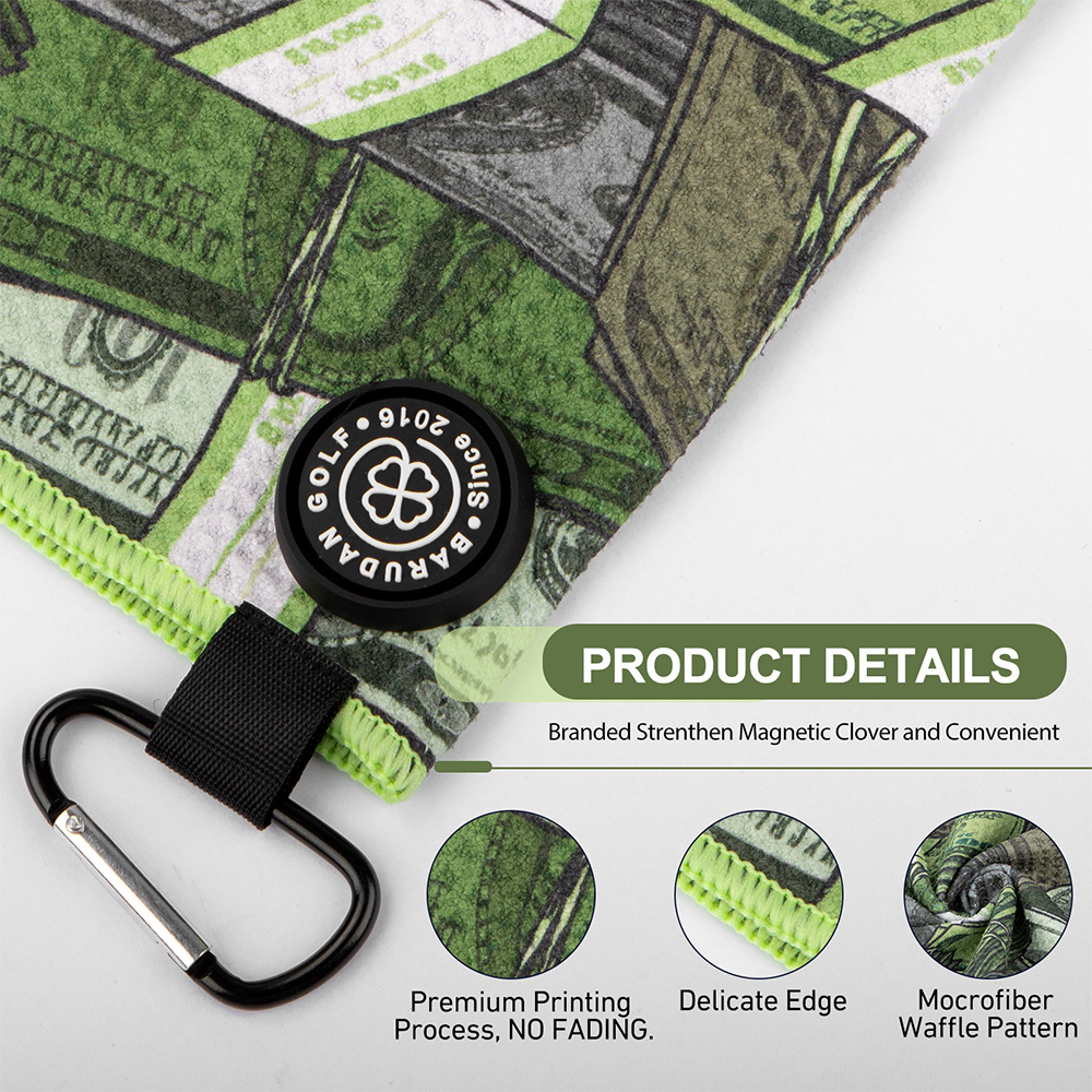 Money Print Magnetic Microfiber Waffle Golf Towel (3).jpg
