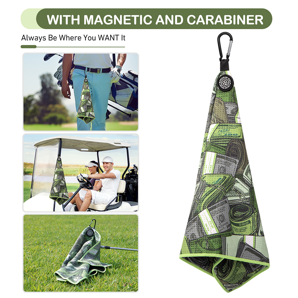 Money Print Magnetic Microfiber Waffle Golf Towel (4).jpg