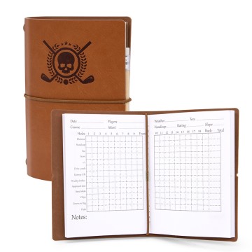 Premium PU Leather Golf Scorecard Holder