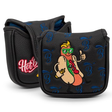 PU Leather Hot Dog Character Golf Mallet Putter Headcover