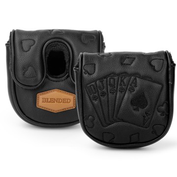 Schwarze Poker DF3 Mallet Putter-Schlägerhaube