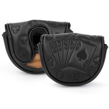 Schwarze Poker OZ1 Mallet Putter-Schlägerhaube