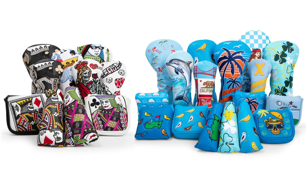 custom golf headcovers with creative designs