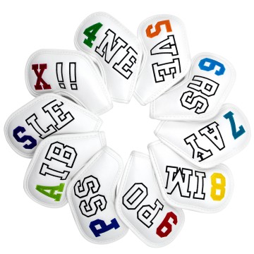 Wholesale Custom Golf Iron Head Covers Set