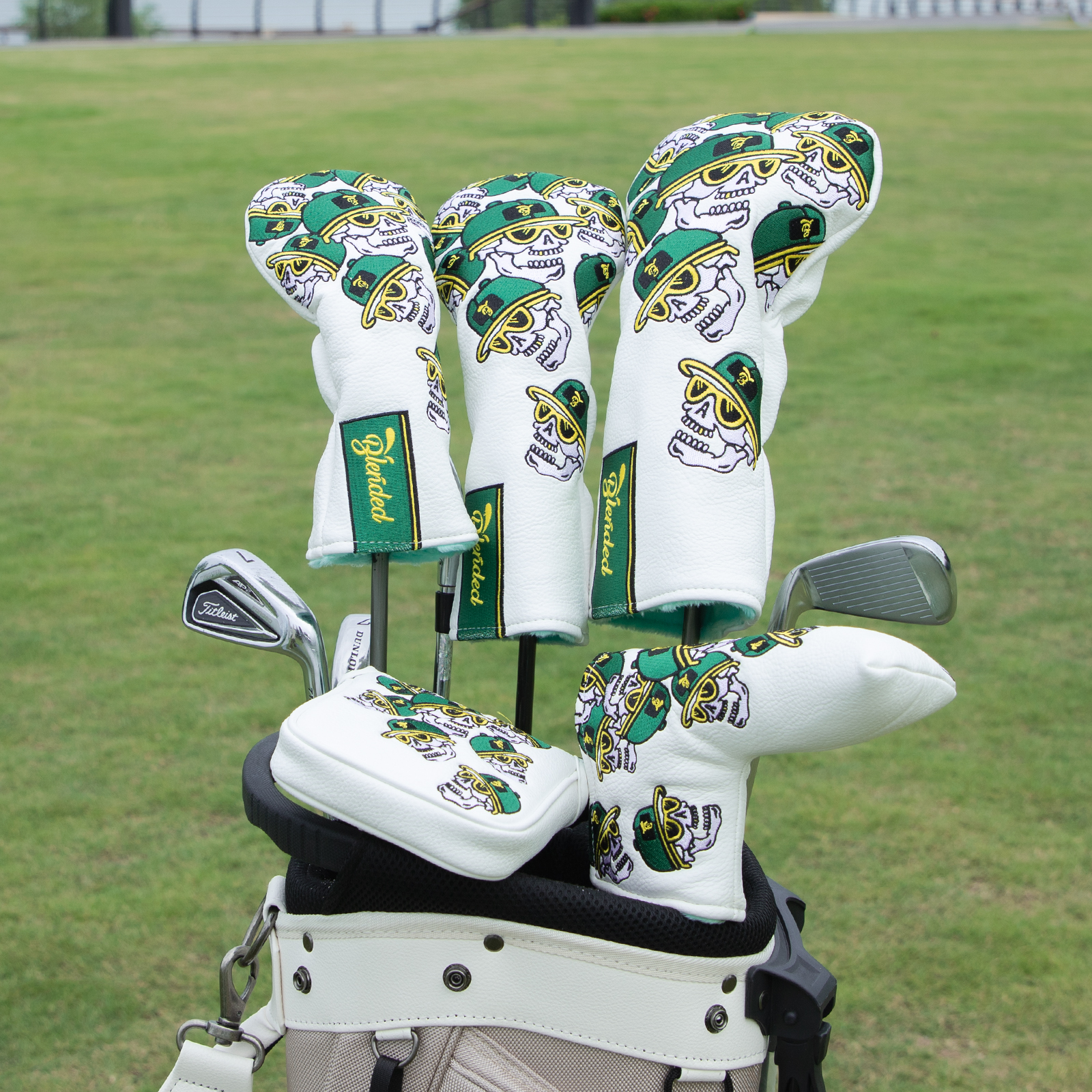 Capa preta para taco de golfe (7)
