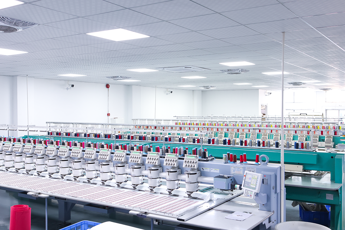 Factory Upgrade: JT Golf Factory Installs Advanced Barudan Multi-Head Embroidery Machines