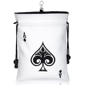Ace of Spades Golf Valuables Pouch