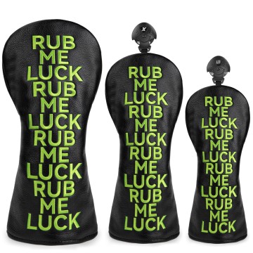 RUB ME LUCK Golf Headcover Set