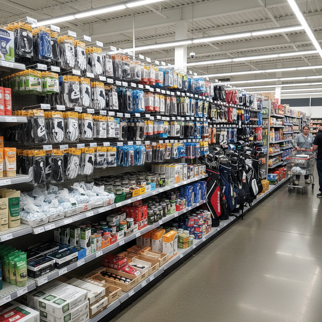 Great Golf Accessories For Large Supermarkets