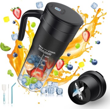 16 Oz Rechargeable Portable Blender S...