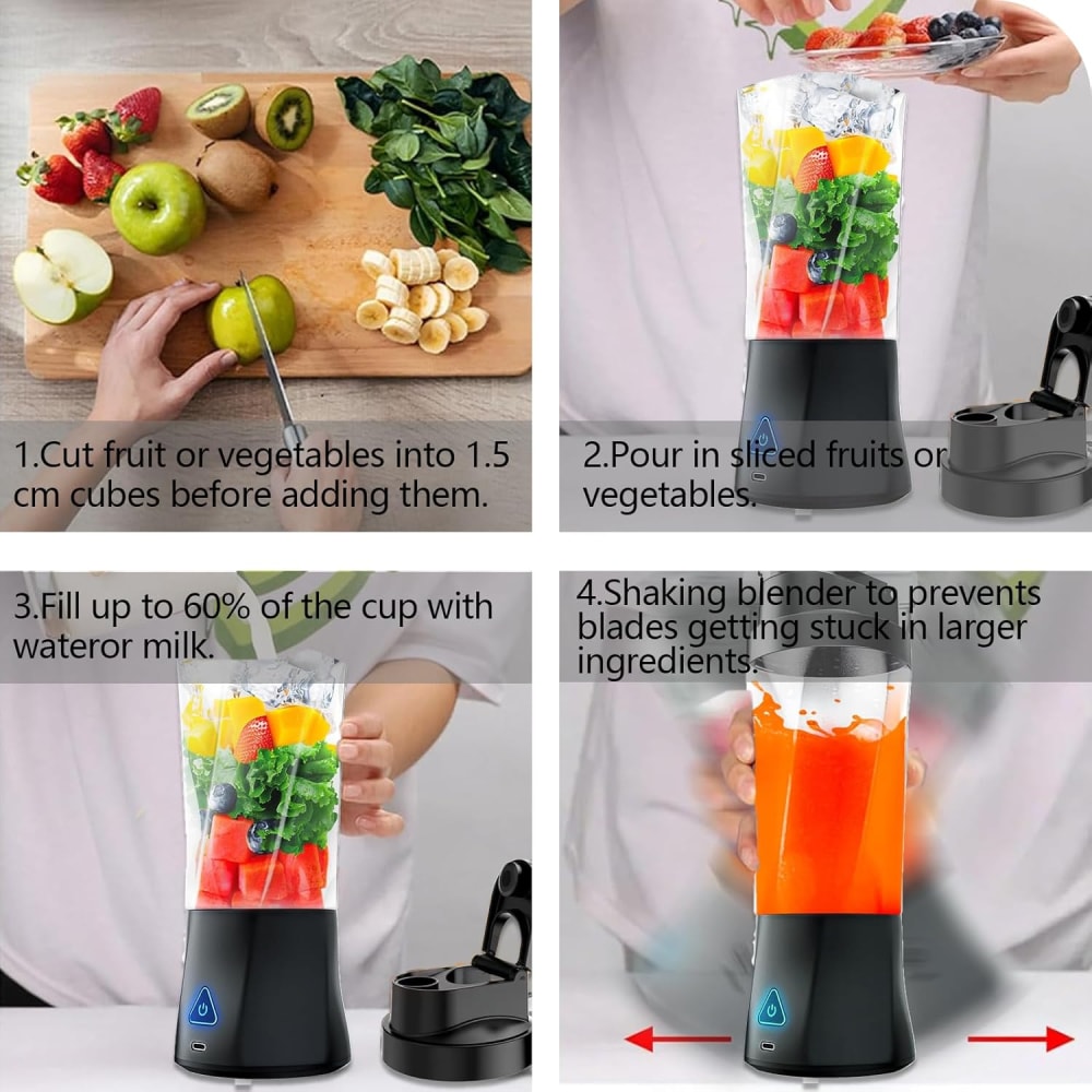 24 Oz 6000mah Ice Crush Shakes Muscle...