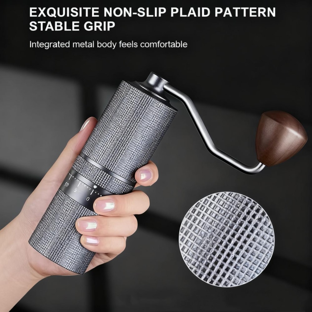 Core Advantage of Manual Coffee Grinders: Food-Grade Ceramic Burrs, Quality Assurance for Gift Wholesalers