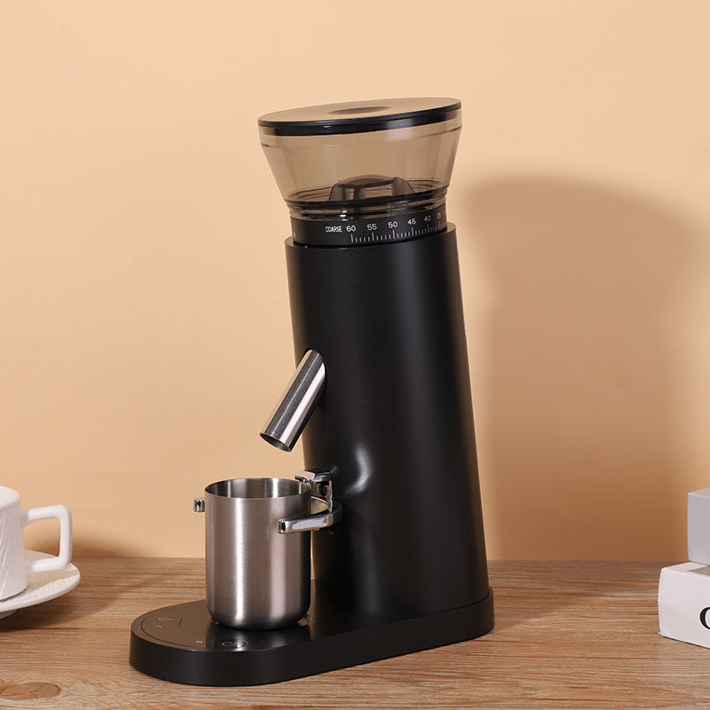 Electric Timere Burr Espresso Mill Co...