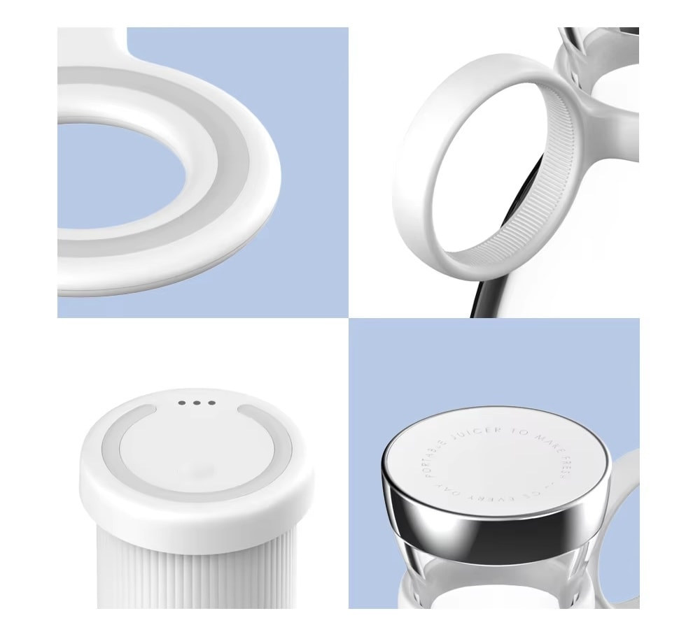Portable 350ML Wireless Rechargeable USB Juicer Cup Blender detail (5)